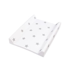 Pinolino Kinderträume 72022-8 matelas à langer mousse, Polyvinyl chloride (PVC) Gris, Blanc Courbé