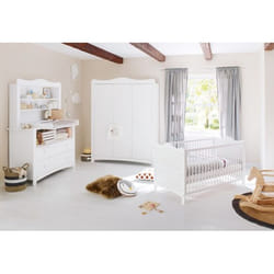 Pinolino Kinderträume 100023XRX Lit pour bébé Lit bébé Bois Blanc