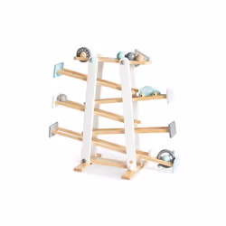Pinolino Kinderträume 382420, Ensemble véhicule et piste, 3 an(s), Hêtre, Multicolore