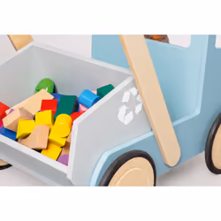 Pinolino Kinderträume Kipplaster Fred trotteuse pour bébé Bleu - Vue supplémentaire 10