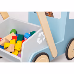 Pinolino Kinderträume Kipplaster Fred trotteuse pour bébé Bleu - Vue supplémentaire 4
