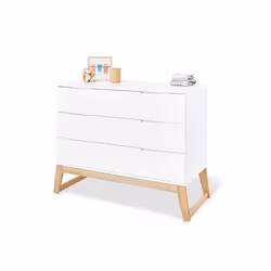Pinolino Kinderträume 133466B table à langer Panneaux MDF Blanc, Bois