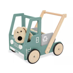 Pinolino Kinderträume Kipplaster Fred trotteuse pour bébé Vert, Bois