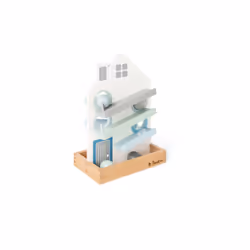 Pinolino Kinderträume 388418, 3 an(s), Hêtre, Bleu clair, Vert clair, Blanc, Bois