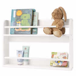 Pinolino Kinderträume Jori Tablette flottante Mural Panneaux MDF Blanc