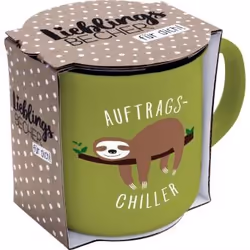 Sheepworld Auftrags-Chiller Tasse Noir, Marron, Gris, Blanc Universel 1 pièce(s)