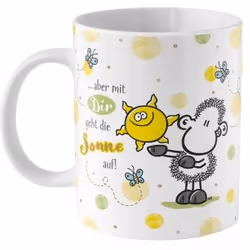 Sheepworld Mit Dir geht die Sonne auf! Tasse Multicolore Universel 1 pièce(s)