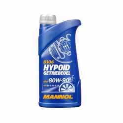 Huile MANNOL HYPOID 80W90 1 L API GL4/5 LS / MIL-L-2105 D Mannol Hypoid 80W90 GL-5 - Huile multigrade de haute qualité à base ...