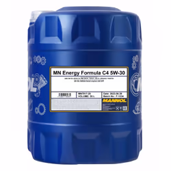 Mannol - Huile moteur Energy Formula C4 5W-30 7917 - Bidon de 20 litres - MN7917-20