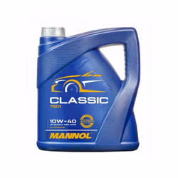Mannol classic 10W-40 est une huile multigrade polyvalente moteur semi-synthétique. Il contient des additifs uniques fourniss ...