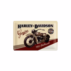 Plaque métallique Harley Davidson Dim : 30 x 20 cm