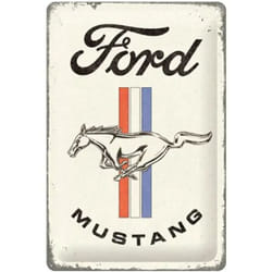 Nostalgic Art Ford Mustang Plaque et signal décoratifs pour intérieur Métal Multicolore