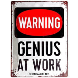 Nostalgic Art 4036113232294 Plaque et signal décoratifs pour intérieur Multicolore