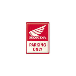 Plaque Métal Honda MC