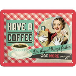 Nostalgic Art 4036113261058 Plaque et signal décoratifs pour intérieur Multicolore