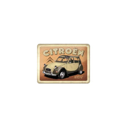 Plaque Métal Citroën 2CV