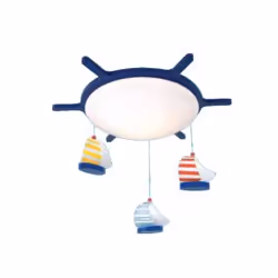 Niermann Standby 633, 1 ampoule(s), E27, Bleu, Blanc