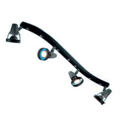 Niermann Standby 697 éclairage de plafond Noir, Titane GU10