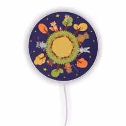 Niermann Standby 40681, Surface, Rond, 1 ampoule(s), E14, Multicolore