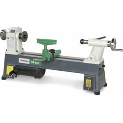 Holzstar - Tour à bois diamètre de tournage 254 mm entre-pointes 450 mm 0,37 kW 230V 5 vitesses DB450