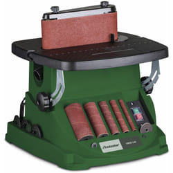 Ponceuse à broche et bande oscillante ponçage max. 98 mm 0,45 kW 230V y comprise nombreux accessoires Holzstar OBSS100