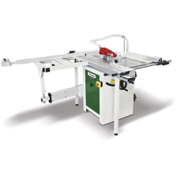 Holzstar - Scie à format hauteur de coupe 80 mm longueur 125 cm 2,1 kW 230V y comprise lame de scie circulaire dia. 254 mm FKS255-1300 230V