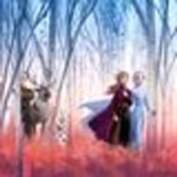 Papier peint photo - Disney - Frozen Friends Forever - 368x254 cm - Intissé - Motif enfant