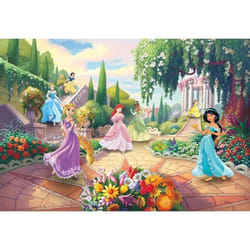 Papier peint - Disney - Princesses au parc - Intissé - 368cm x 254cm - Motif enfant