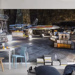 Papier Peint - Star Wars - X-Wing - 368x254 cm - Intissé - Licence Officielle