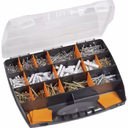 Informations techniques Contenu: 1500 parties Type de produit: Assortiment de vis combinées Contenu de la livraison Clous à t ...