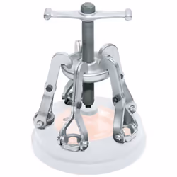 Informations techniques Modèle : extracteur de moyeu de roue Diamètre du cercle perforé : jusqu'à 250 mm Informations techniq ...