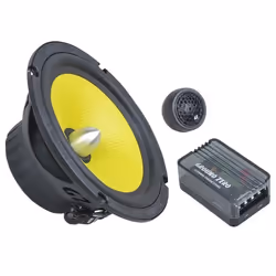 Haut-parleur 2 voies - Ground Zero - gztc 165.2x - 165mm - 100/150W - 3 Ohms