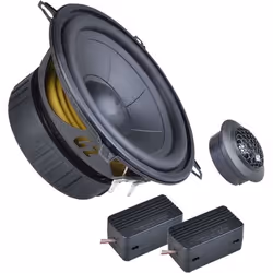Ground Zero Kit haut parleurs 13 cm Iridium GZIC 130.2 Black Edition Easy Fit