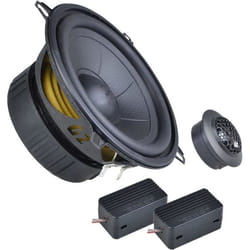 Ground Zero Kit haut parleurs 13 cm Iridium GZIC 130.2 Black Edition Easy Fit