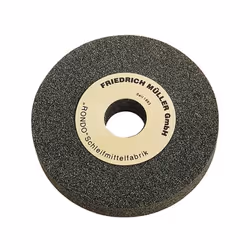 Meule en corindon normal, Dimensions : 150 x 20 x 32/20 mm, Grain 60, Dureté M - Pour le meulage d'aciers faiblement alliés,  ...