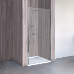 Description générale Cette porte de douche pivotante, discrète et transparente, est idéale pour les petites niches. Elle vous ...