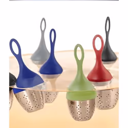 AdHoc Floatea passe-thé Plastique, Acier inoxydable Noir, Argent - Vue supplémentaire 4