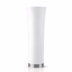 AdHoc Milano, Moulin à poivre et salière, Blanc, Plastique, Vitrocéramique, Poivre, Sel, AAA