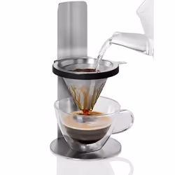 AdHoc Mr. Brew Cafetière filtre manuelle Acier inoxydable