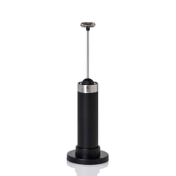 AdHoc RAPID Mousseur à lait automatique Noir, Argent