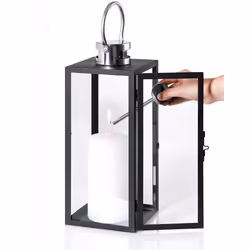AdHoc SWING II Allume-gaz de cuisine Noir, Argent