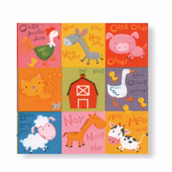 PW International 20 Serviettes Old Mcdonald'S Farm, Papier, Multicolore, 14 an(s), 99 an(s), unisexe, À utiliser sous la surv ...