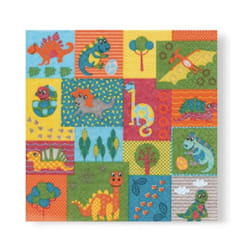 PW International 20 Serviettes Dino