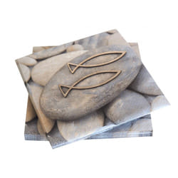 PW International 20 Serviettes Poisson