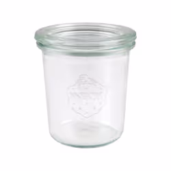 Set 6 bocaux coniques droits 140 ml - Ces bocaux conviennent pour conserver presque tout ! - Pour servir vos desserts ou entr ...