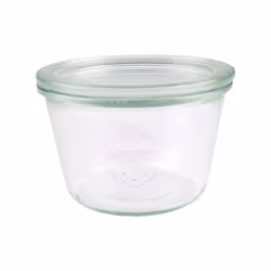 Set 4 bocaux coniques droits 370 ml - Ces bocaux conviennent pour conserver presque tout ! - Pour servir vos desserts ou entr ...