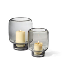 Philippi Vejle bougeoir Verre Marron, Gris