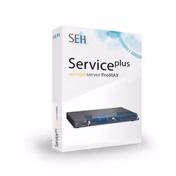 SEH dongleserver ProMAX serveur d'impression Ethernet LAN Noir, Bleu - Vue supplémentaire 7