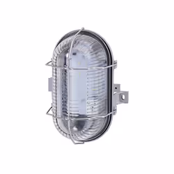Ledino Pesch 8, Surface, Ovale, 1 ampoule(s), 4000 K, IP44, Argent