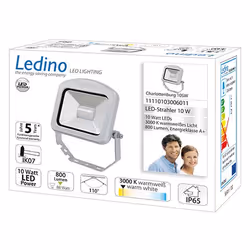 Ledino Charlottenburg 10SW 10 W LED Argent F